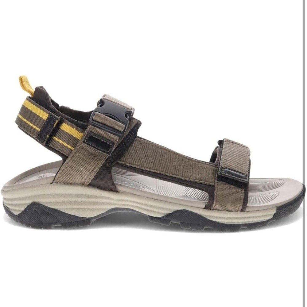 G.H. Bass & Co. Mens Trek Sporty Hiking Sandal Gray Size 11